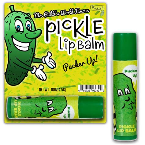 Dill Pickle Lip Balm FunSlurp Com Unique Gifts And Fun