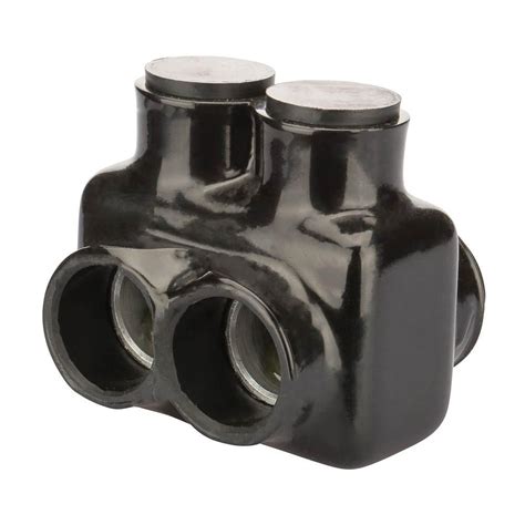 Polaris 600 Mcm 6 Awg Bagged Insulated Tap Connector Black