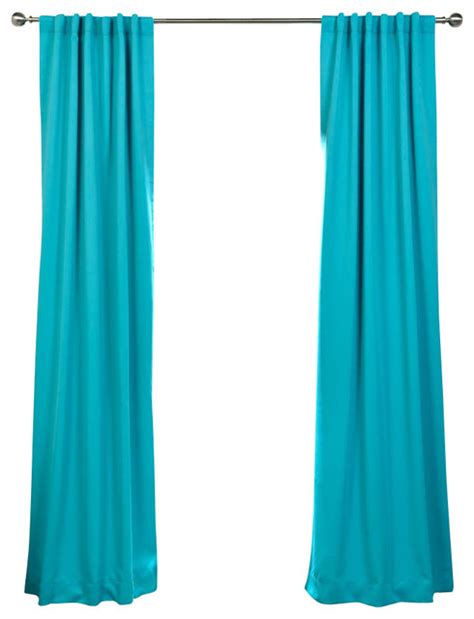 Our thermal blackout curtains with grommets, soundproof curtains and window treatment curtains will be the complete turnaround for your home ! Turquoise Blue Blackout Curtain Single Panel, Blue, 50 X ...