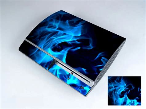 Fire 261 Vinyl Skin Sticker Protector For Sony Ps3 Original Fat For