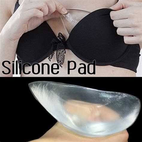 Silicone Bra Gel Invisible Inserts Pads Push Up Enhancer Breast Super Stickiness No Harm