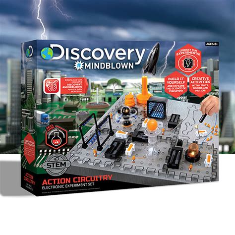 Discovery Mindblown Toy Circuitry Action Experiment Set 1009299 Color