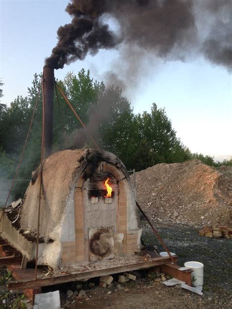 Loading And Firing Of The Wood Firing Kiln Formakademin Flickr