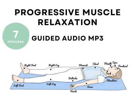 Progressive Muscle Relaxation Guided Meditation Pmr Mp3 Etsy