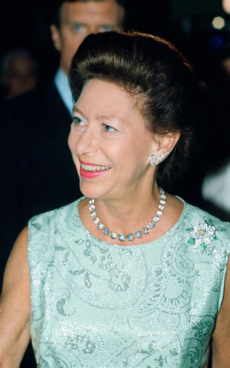Princess Margaret At The Night Of 100 Stars Gala In London In 1988 As