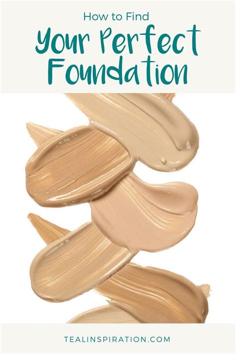 How To Find Your Perfect Foundation Perfect Foundation Find My