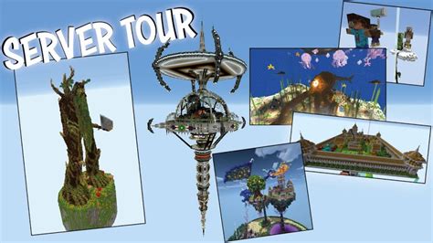 20 Amazing Minecraft Build Ideas Minecraft Skyblock Server Tour