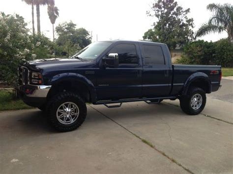Find Used 2001 Ford F250 Crew Cab Lariat 4x4 73 Powerstroke Diesel Low