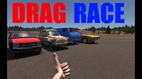 Drag Racing Every Vehicle In My Summer Car Youtube