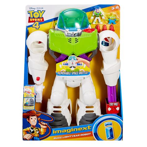 Imaginext Disney Pixar Toy Story Buzz Lightyear Robot In