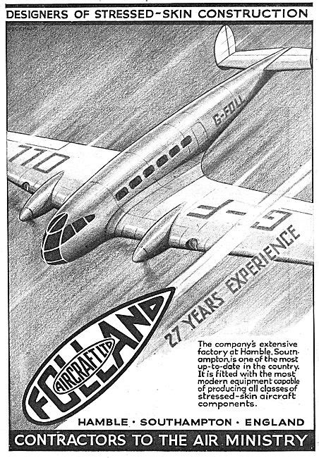 Classic British Aviation Industry Advertisements 1909 1990