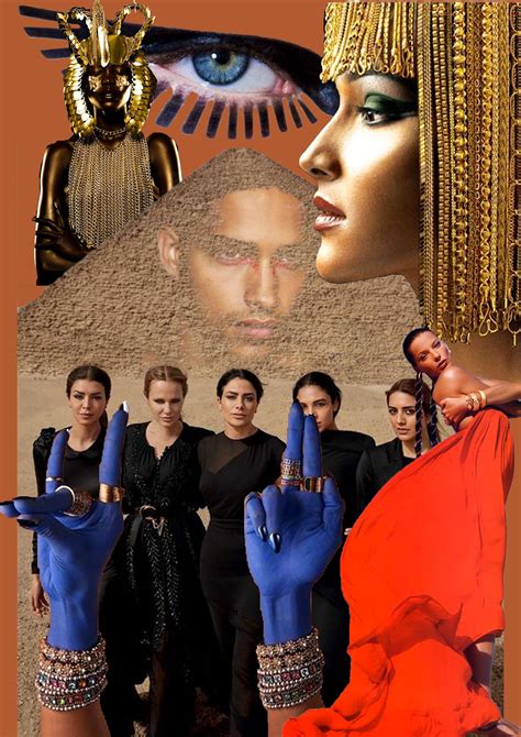 made in photoshop by samantha lambson this mood board shows the typical egyptian colours of