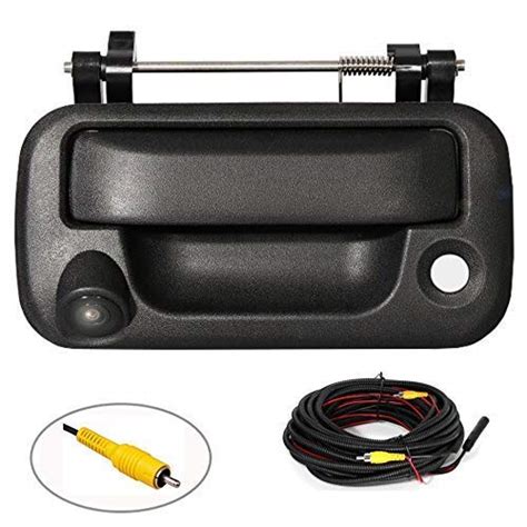 Red Wolf Tailgate Handle With Rear View Backup Camera Replacement For