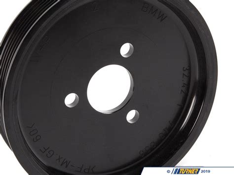 Have a look at our dedicated page for information. 32421740858 - Power Steering Pulley - E36 E46 E39 Z3 | Turner Motorsport