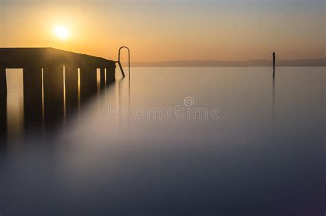 Lake Sunset Stock Photo Image Of Water View Summer 89412024
