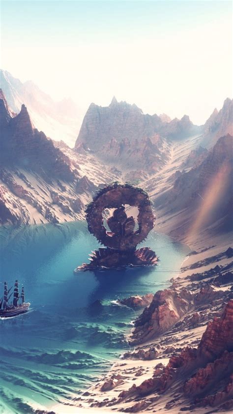 Only the best hd background pictures. Wallpaper Endless Summer, 4k, HD wallpaper, lake, mountains, levitation, OS #284