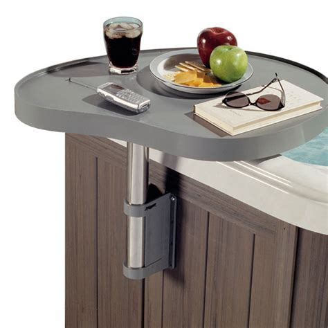 See more ideas about spa accessories, bath spa, cosmetics. Spa Caddy - Side Mount table - Hot Tub Accessories