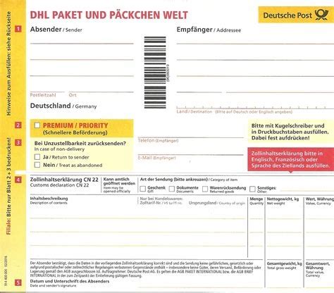 Dhl online shipping solutions that support this service will provide you the option to file your eei as you create. Dhl Paketaufkleber Pdf Ausfüllbar : Adressaufkleber ...