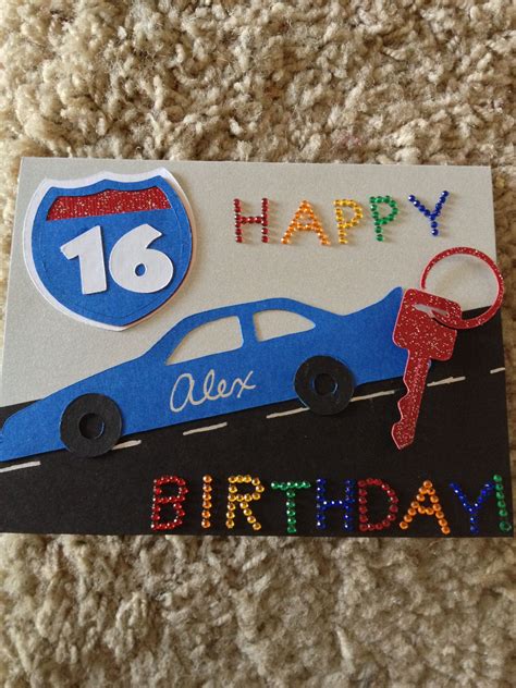 Want to make it different this time? 16th birthday card | Birthday greeting cards, 16th ...