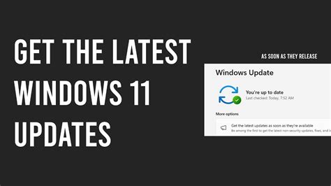 How To Get The Latest Windows 11 Updates As Soon As Released Youtube
