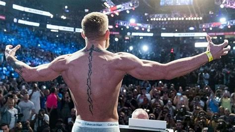 conor mcgregor back tattoo what is the significance of the tattoo that the ‘notorious sports