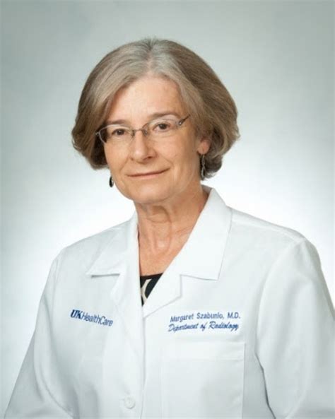 Margaret M Szabunio Md Facr Faawr A Radiologist With Uk Healthcare Issuewire