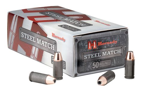 Hornady 9mm Luger 125 Gr Hap Steel Match 50box Sportsmans Outdoor