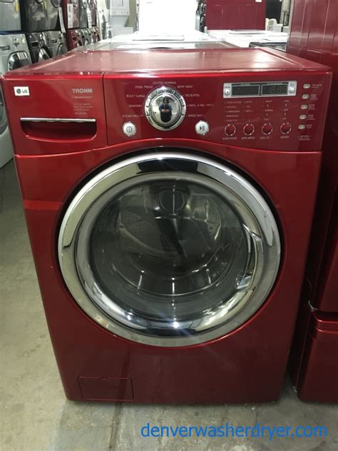 The washer filled, then agitated and drained ok. Large Images for Lovely LG TROMM Steam Washer, Front-Load ...