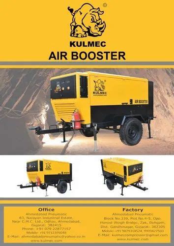 Kulmec Air Booster Compressor At Best Price In Ahmedabad By Anand