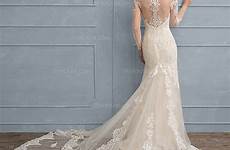 wedding dress mermaid trumpet neck lace train scoop sequins beading royal dresses jjshouse jj house