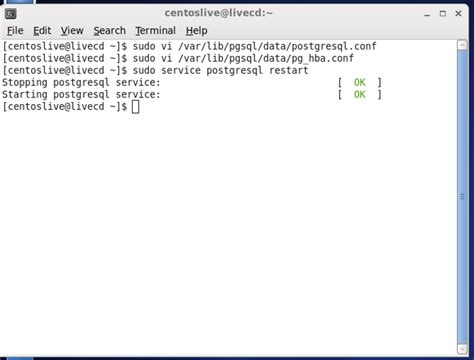 Minimal Linux Centos 6rhel Configure Remote Access To Postgresql With