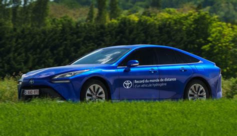 Reichweiten Rekord Mit Toyotas Wasserstoff Stromer Mirai Ecomento De