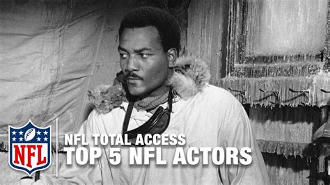 Top 5 Nfl Players Turned Actors Nfl Total Access Youtube