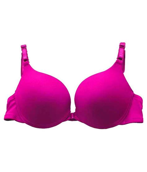 Buy In Beauty Cotton Push Up Bra Pink Online At Best Prices In India