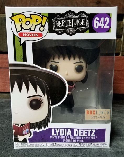 Lydia deetz, from beetlejuice, is given a fun, and funky, stylized look as an adorable collectible pop! Funko POP Movies: BEETLEJUICE LYDIA DEETZ #642 BOXLUNCH ...