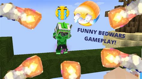 Funniest Moments In Bedwars Blockman Go Youtube