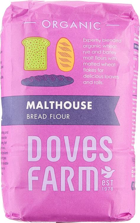 Doves Farm Malthouse Bread Flour 1kg Uk Grocery