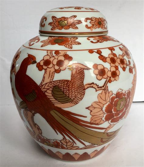 Great savings & free delivery / collection on many items. Japanese Hand Painted Gold Imari Bird and Floral Motif ...