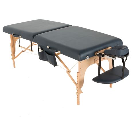 exerpeutic 30 tahoe blue sapphire massage table with essential accessories