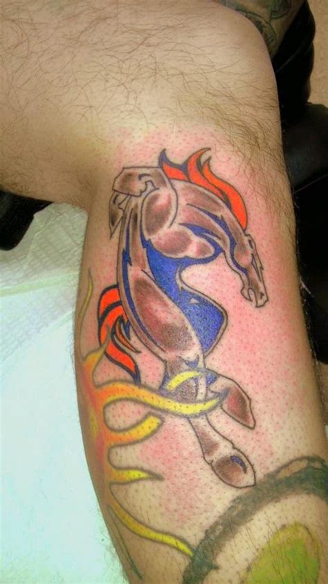 36 Best Images About Denver Broncos Tattoos On Pinterest
