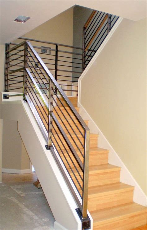 20 Modern Stainless Steel Stair Railing Design Ideas Modern Stair