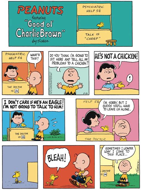 Peanuts By Charles Schulz For May 21 2017 GoComics Com Peanuts