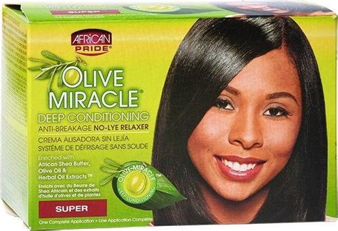 African Pride Olive Miracle Deep Conditioning Anti Breakage