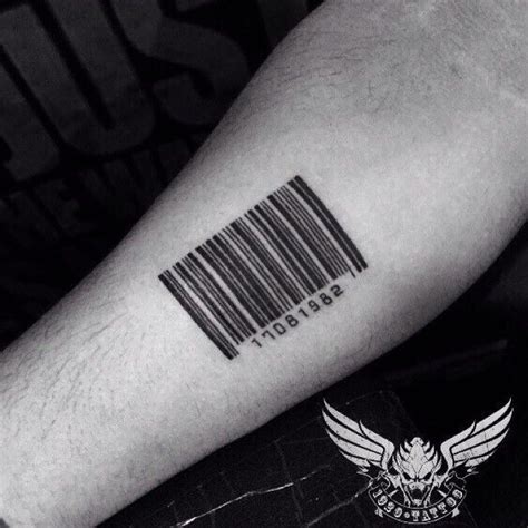 Tattoo stencils tattoo stencils would be the dark layed out drawing the particular tattoo designer places around the skin. awesome Top 100 barcode tattoo - http://4develop.com.ua ...