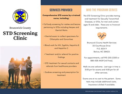 Std Screenings Clinic Brunswick County Government