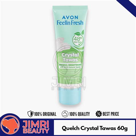 Avon Feelin Fresh Crystal Tawas Quelch Whitening Anti Perspirant