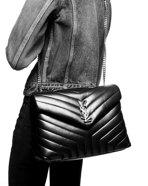 See more ideas about ysl loulou bag, ysl bag, saint laurent. Saint Laurent Medium Loulou Chain Bag In Black "y ...