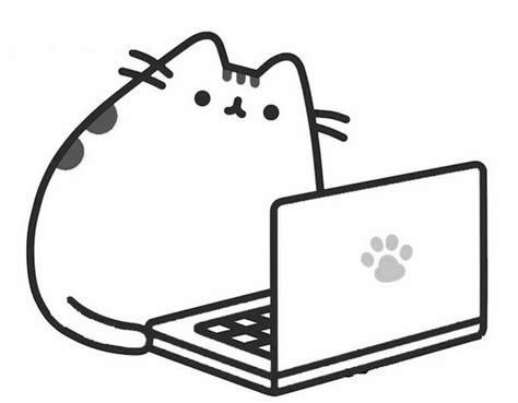 Pusheen Fuerte Con Helado Para Colorear Imprimir E Dibujar Pdmrea