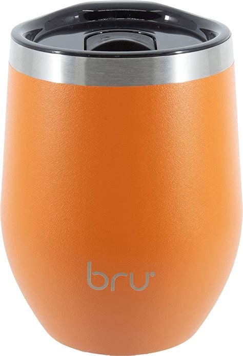 Bru Reusable Coffee Cup Travel Mug 12oz340ml Vacuum Insulated