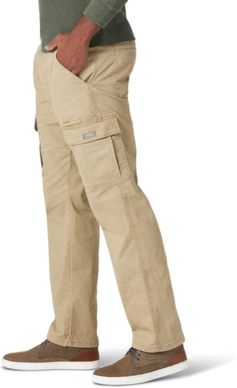 Wrangler Authentics Mens Relaxed Fit Stretch Cargo Pant At Amazon Men